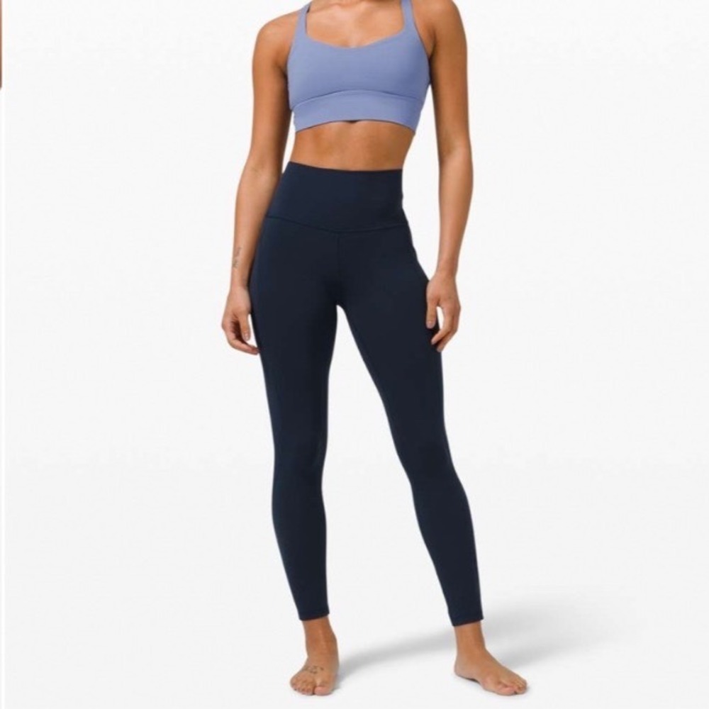 Lululemon Align High‎ Rise Pant with Pockets 25" True Navy Size 0